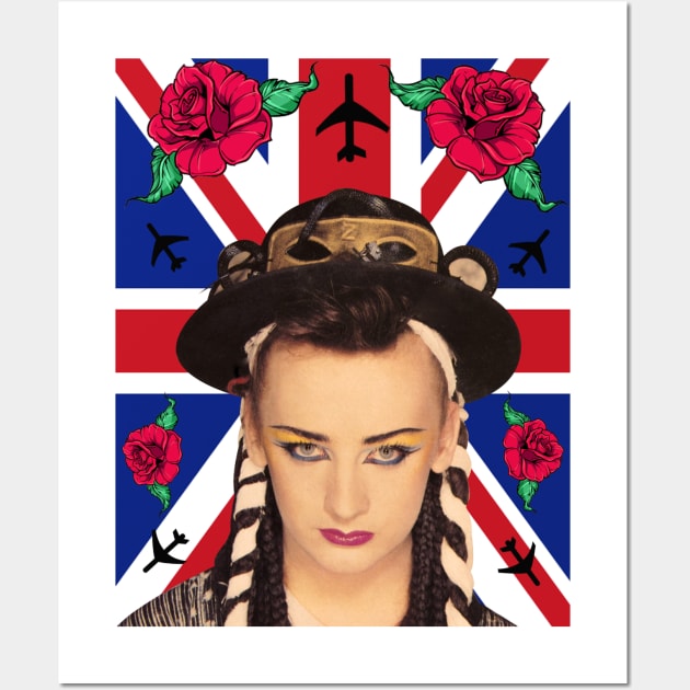 Boy George Wall Art by MARK ASHKENAZI